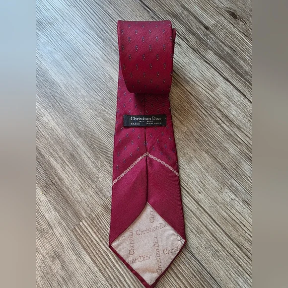 Christian Dior Silk Tie - Picture 3 of 3